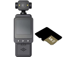 Mini Cámara Wifi 1080p Hd De Vídeo Digital De 16 Gb Con Lente Giratoria De 270° Para Deportes Al Aire Libre.
