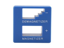 Herramienta Primerox 2 en 1 para magnetizar/desmagnetizar puntas de destornillador y piezas pequeñas de tornillería.