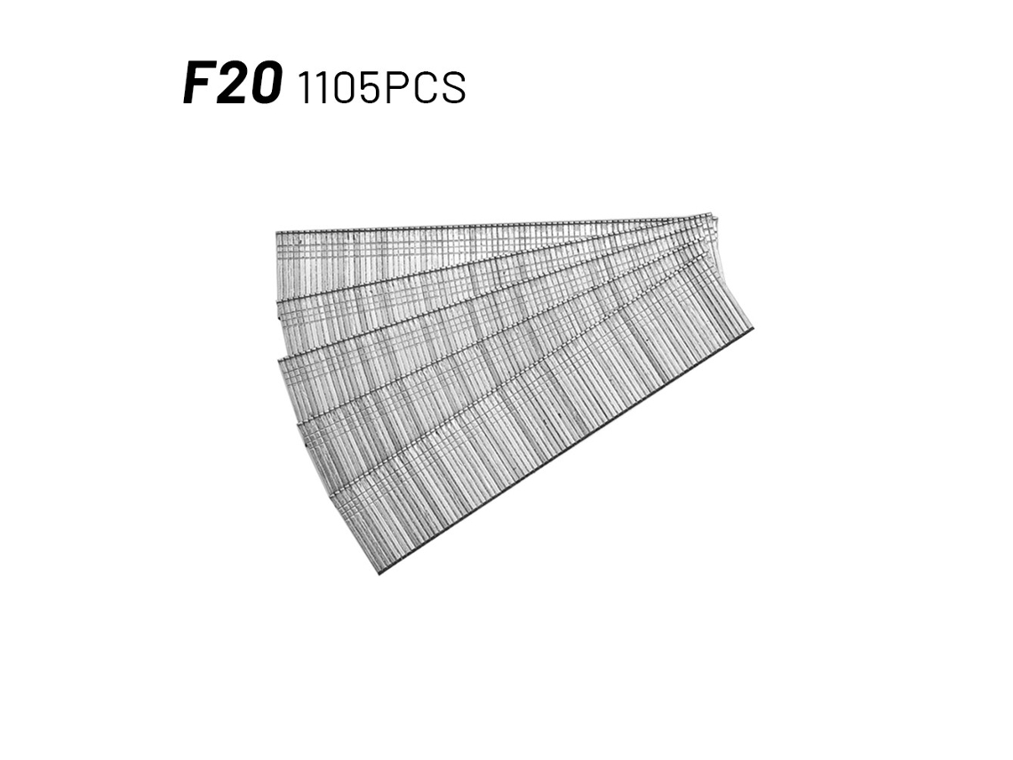 Pregos MDUG retos para jardinagem, carpintaria, 1105 peças, tamanho f20