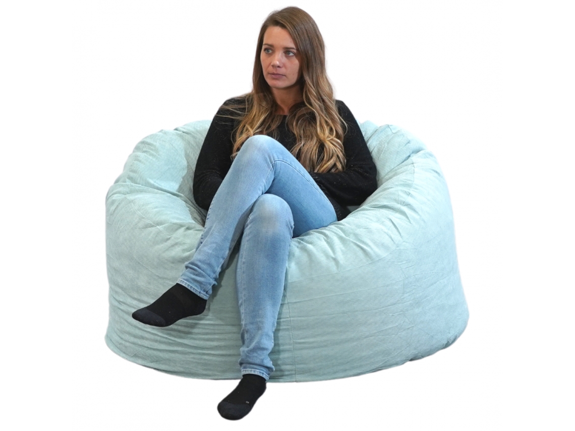 Puf de Pana Bananair 100 cm Verde