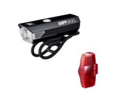 iluminación de cascos de bicicleta Cateye Ampp 200 & Viz 100