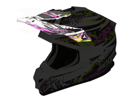 Visera para casco de moto Scorpion VX-15 Evo Air Peak Horror