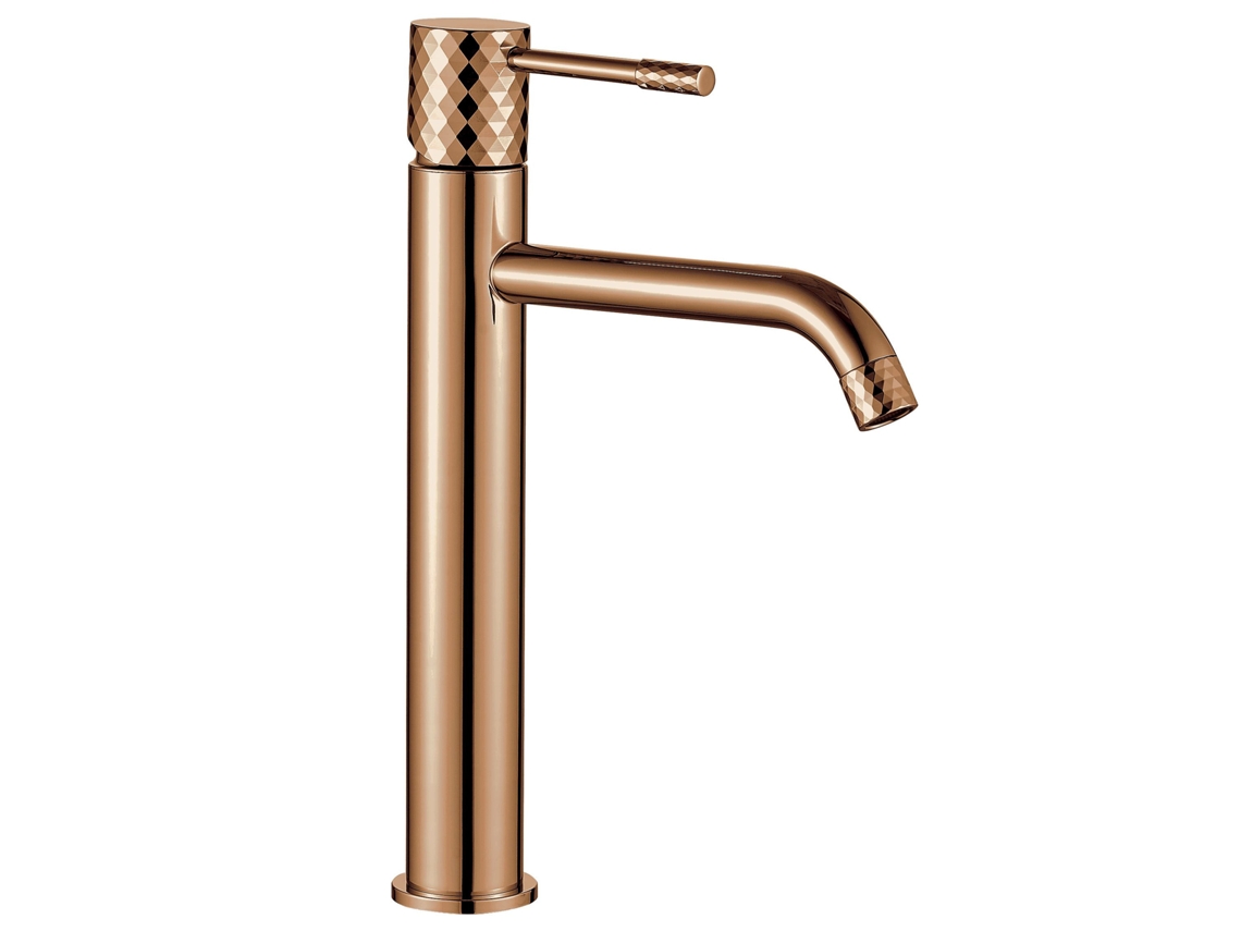 Grifo para lavabo alto Rea Lungo Diamond Copper