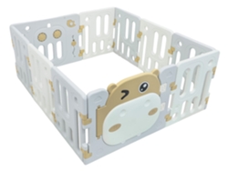 Parque infantil modular Hippo marrón B.active