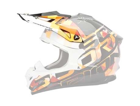 Visera para casco de moto Scorpion VX-15 Evo Air Peak Magma