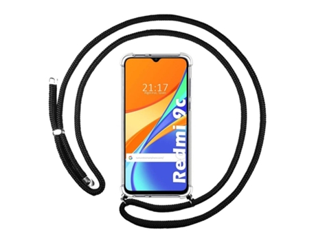 Carcasa Xiaomi Redmi 9C TUMUNDOSMARTPHONE Colgante Negro