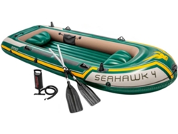 Barca Hinchable con Remos INTEX Seahawk 4 (351 x 145 x 48 cm)