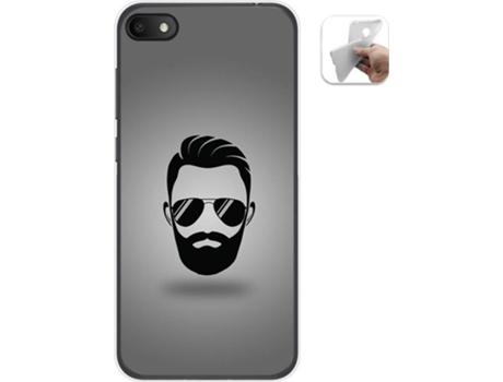 Carcasa Alcatel 1V 2019 TUMUNDOSMARTPHONE Barba Multicolor