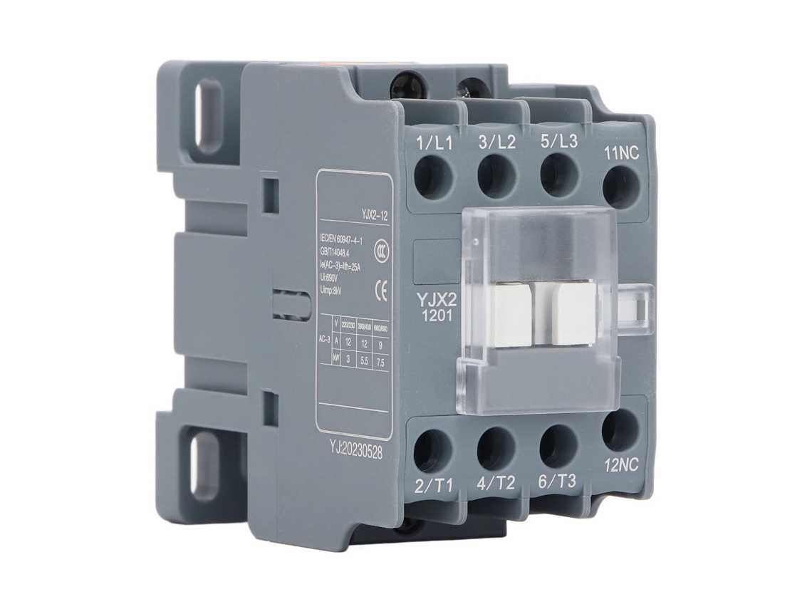 2026velora-contactador Ac Nc 12a Montaje En Rail Universal Contactos De Plata Controlador De Motor Bajo Voltaje 110v