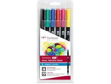 Marcadores TOMBOW ABT ABT-6P-1 (Punta Doble - Colores Surtidas)