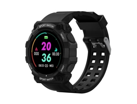 Smartwatch Pantalla a color HD de 1,44 pulgadas Monitoreo de la presión arterial Negro