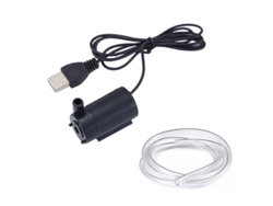 JILLIOPER Mini bomba sumergible para acuario, diseño ultrasilencioso que garantiza un ambiente tranquilo, ideal para peceras e hidroponía, incluye filtro fácil 