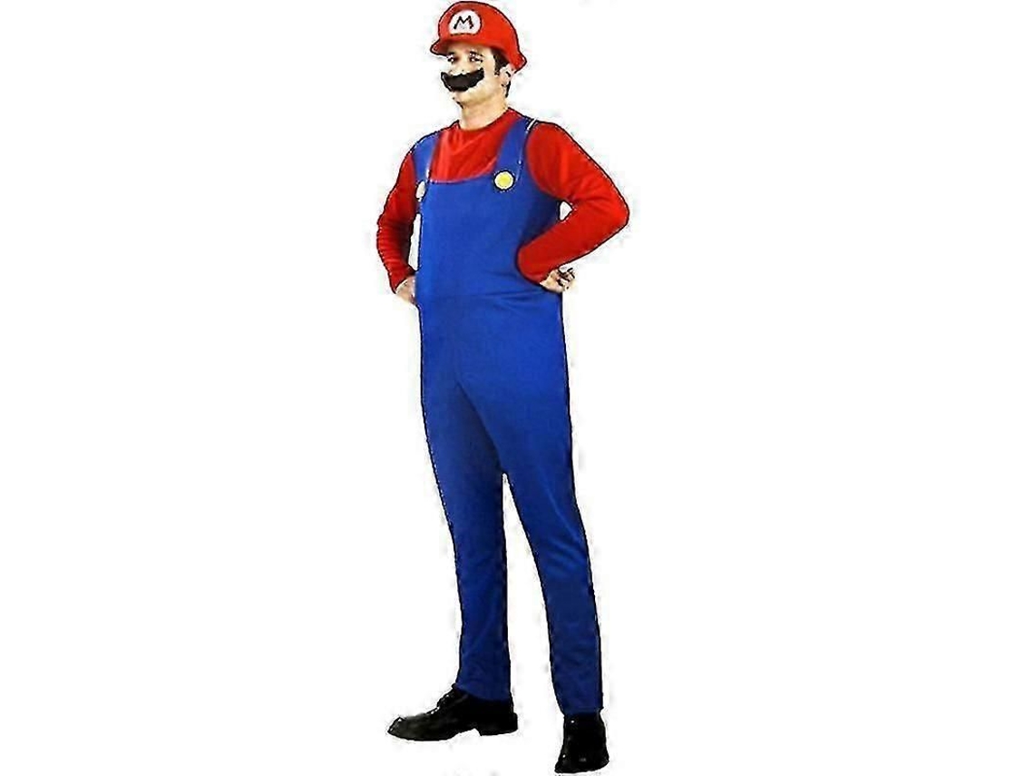 2026altiro-disfraz De Cosplay De Super Mario Luigi De Alta Calidad Para Adultos Y Niños Para Fiestas De Carnaval/halloween - L Mario Rojo Hombres