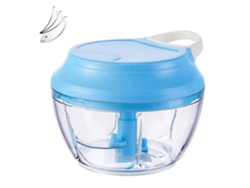 KOFIHETY Picadora de ajo manual - Con cable, para verduras y frutos secos