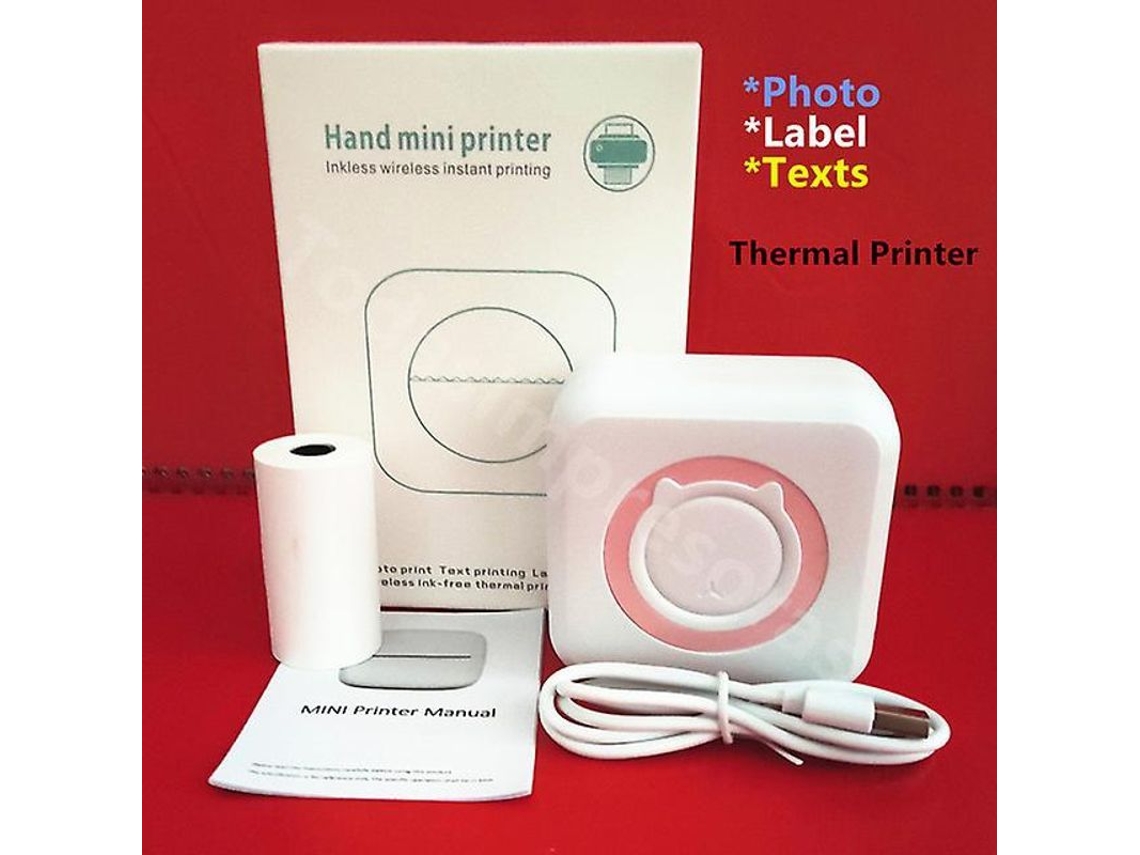 2026-impresora Térmica Portátil Mini Panda Inalámbrica Bluetooth 58mm 200dpi Para Android Ios Hogar