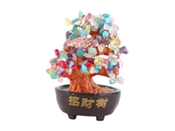 Árbol del dinero bonsái decorativo para la riqueza y la suerte en el hogar