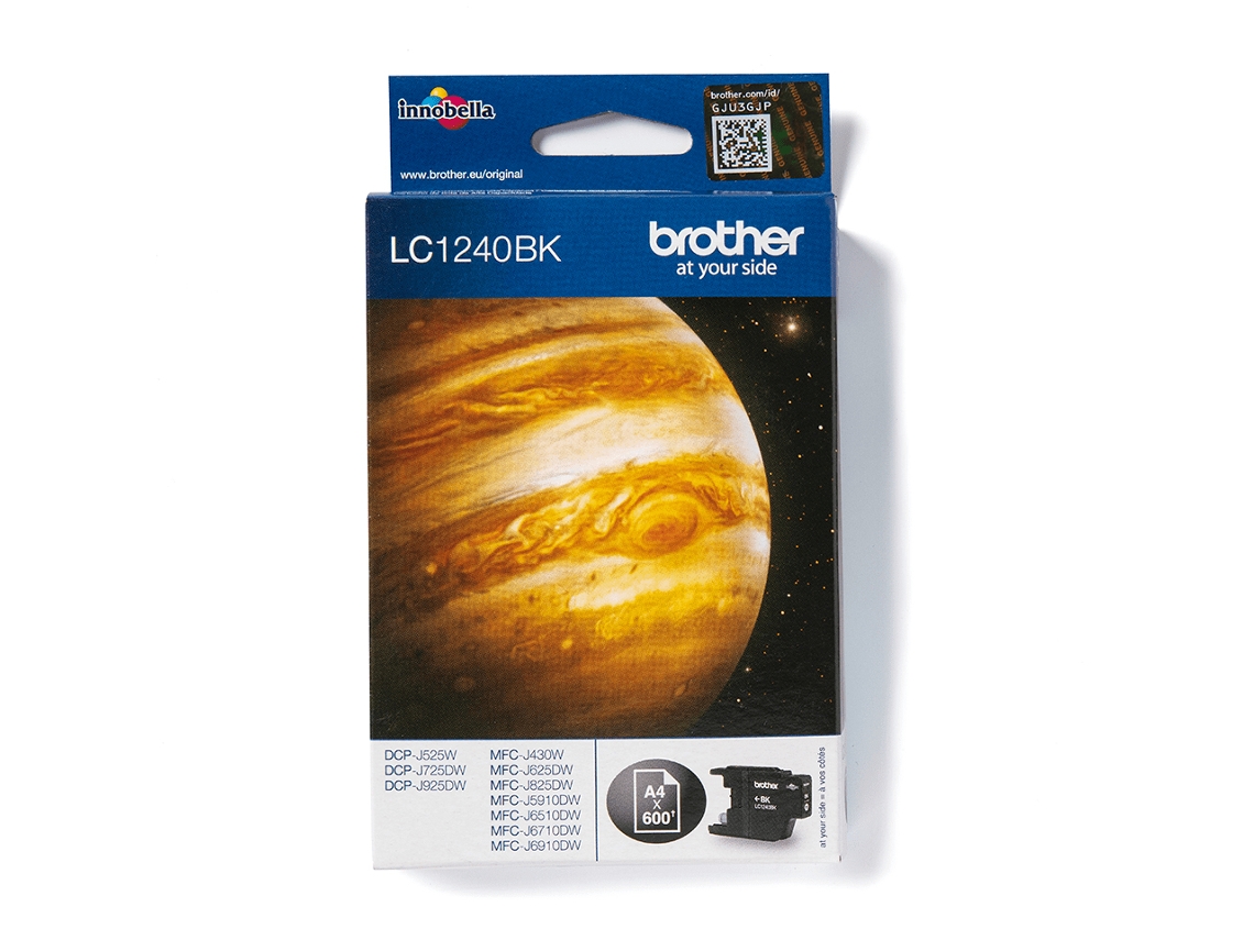 BROTHER LC1240BK Cartucho de Tinta Original 1 Unidades Negro