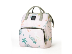 Mochila De Maternidad Czhhmart Versátil Y Resistente Para Bebé Rosa