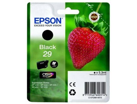 Cartucho de tinta EPSON T298140 Negro