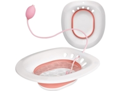 Baño de asiento para inodoro Baño de asiento para hemorroides Kit de baño de asiento para mujeres Ideal para el cuidado posparto Ehstmind