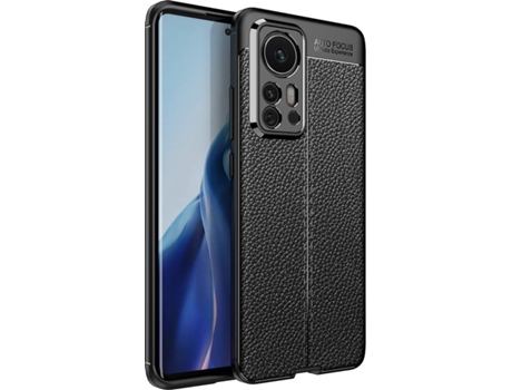 Funda Xiaomi 12 Pro Rugged Leather (Negro)