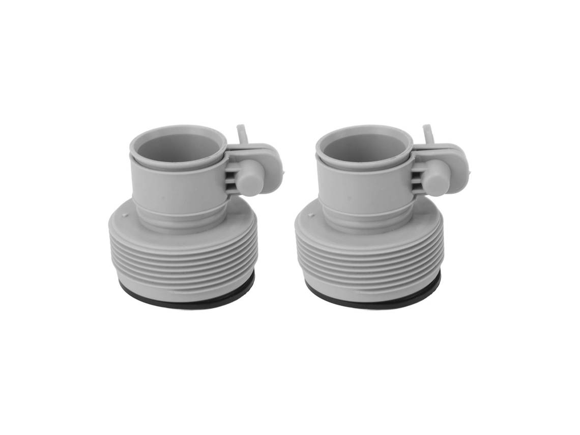 Adaptador para manguera de piscina, 2 unidades, de 1,25 pulg. a 1,5 pulg., tipo B (repuesto)
