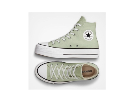 Zapatillas de Mujer CONVERSE Chuck Taylor All Star Lift Verde (37.5)