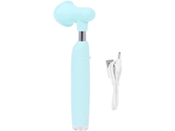 Kit De Vaso Para Lavado De Ojos Con Masajeador Y Aplicador De Crema Para Ojos Cansados - Azul