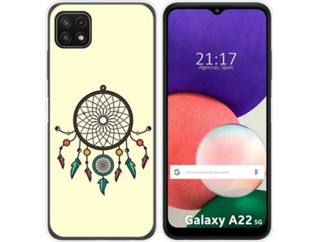 Carcasa Samsung Galaxy A22 5G TUMUNDOSMARTPHONE Atrapasueños Multicolor
