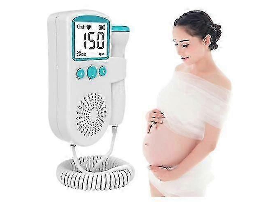 Monitor de frecuencia cardíaca fetal, Doppler, detector ultrasónico, latido prenatal, monitor de frecuencia cardíaca Jinyubo Store