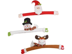Juego De 3 Alzapaños Para Cortinas Con Temática Navideña, Lazos Decorativos Para Ventanas, Adornos Únicos.