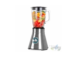 Batidora de Vaso ORBEGOZO Vaso de Cristal 1,5L Corpo Acero Inoxidable 1500W