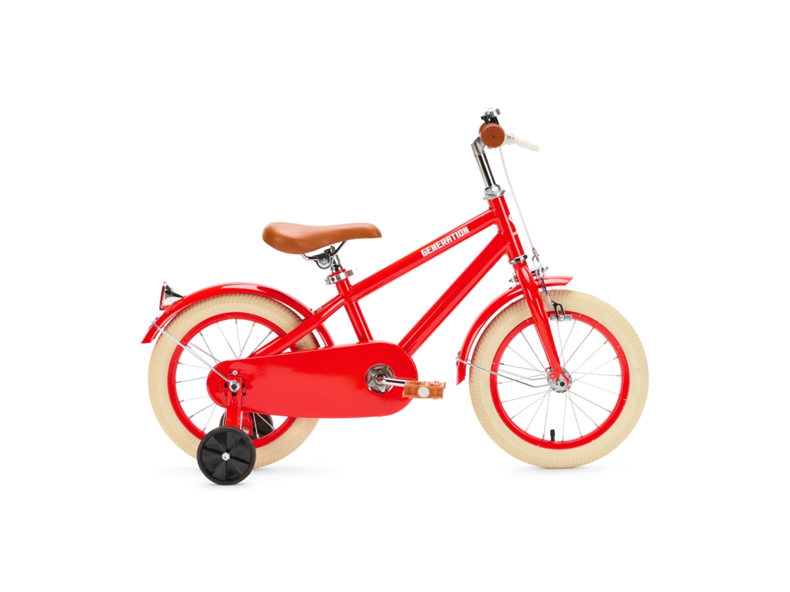 Generation Retro 14 Pulgadas Rojo – Bicicleta Infantil