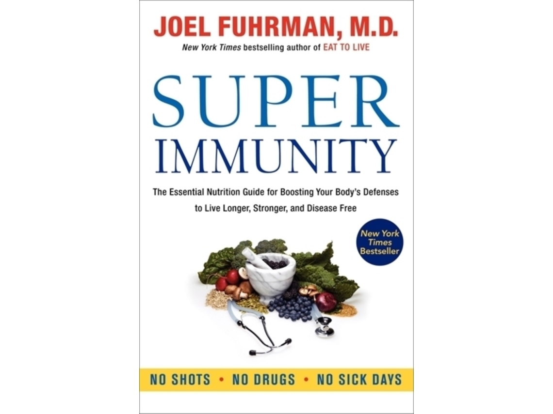 Libro Super Immunity de Joel Fuhrman Md (Inglés)