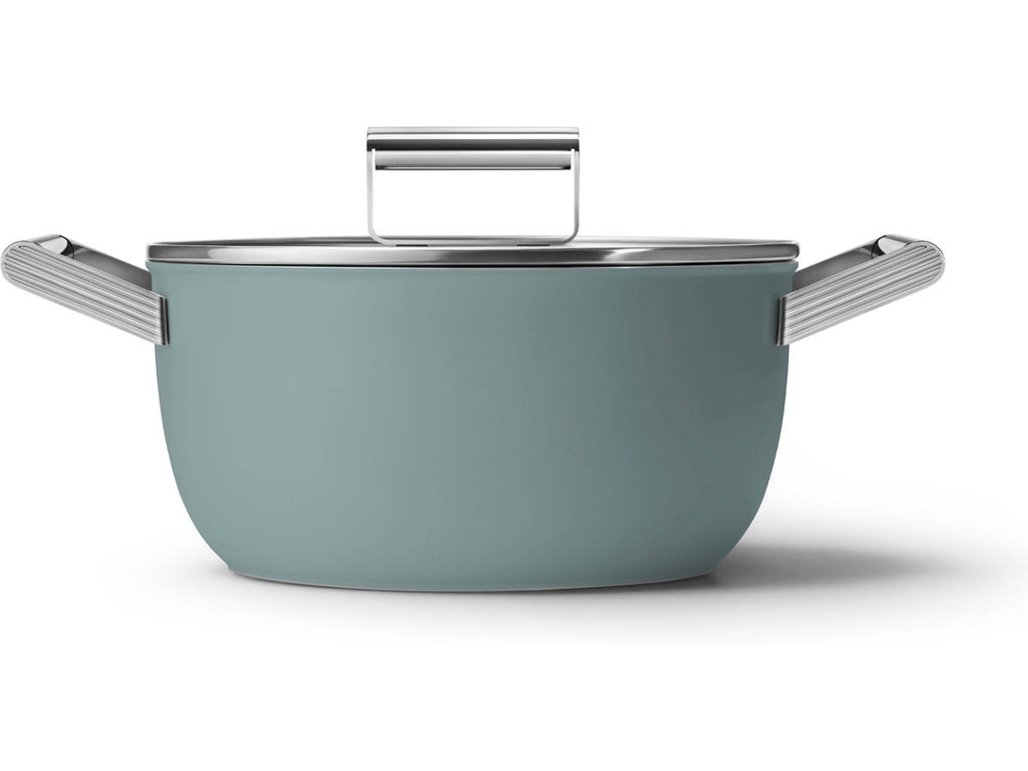 Olla SMEG CSF2412EGM Verde (24 cm)