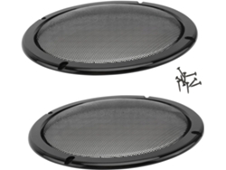 Juego De 2 Cubiertas De Membrana Para Altavoces De Coche, Subwoofers Y Altavoces De Automóvil En El Color...