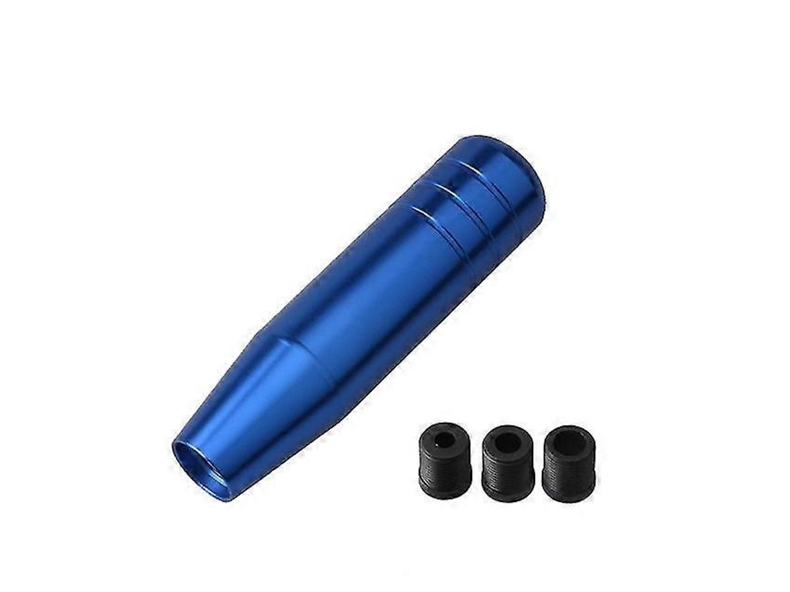 Palanca de cambios manual de aluminio de 13 cm/18 cm con 3 adaptadores para coches