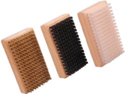 Cepillo Para Cera De Latón/nylon/crin De Caballo, Mango De Madera, Ceras Para Tablas De Snowboard, Accesorios De Mantenimiento