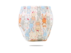 Pañales lavables para bebé, calzoncillos de entrenamiento, talla 90, color Siurn Rabbit (aptos para bebés de menos de 17 kg)