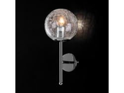 Tresor - Aplique De Hierro Cromo Brillo 1 Luz .14 - P.15 - Bl215-ap1-cr