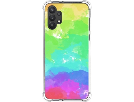 Carcasa Samsung Galaxy A32 5G TUMUNDOSMARTPHONE Acuarela 03 Multicolor