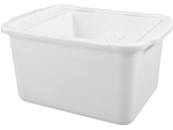 Cubo De Goma Blanca Colgante Para Sistema De Limpieza De Pizarras Rectangulares