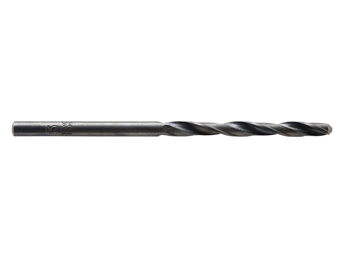 Wolfcraft 7495010 - 3 Broca Para Metal Hss, Fl, Ø 3,0 X 61 Mm