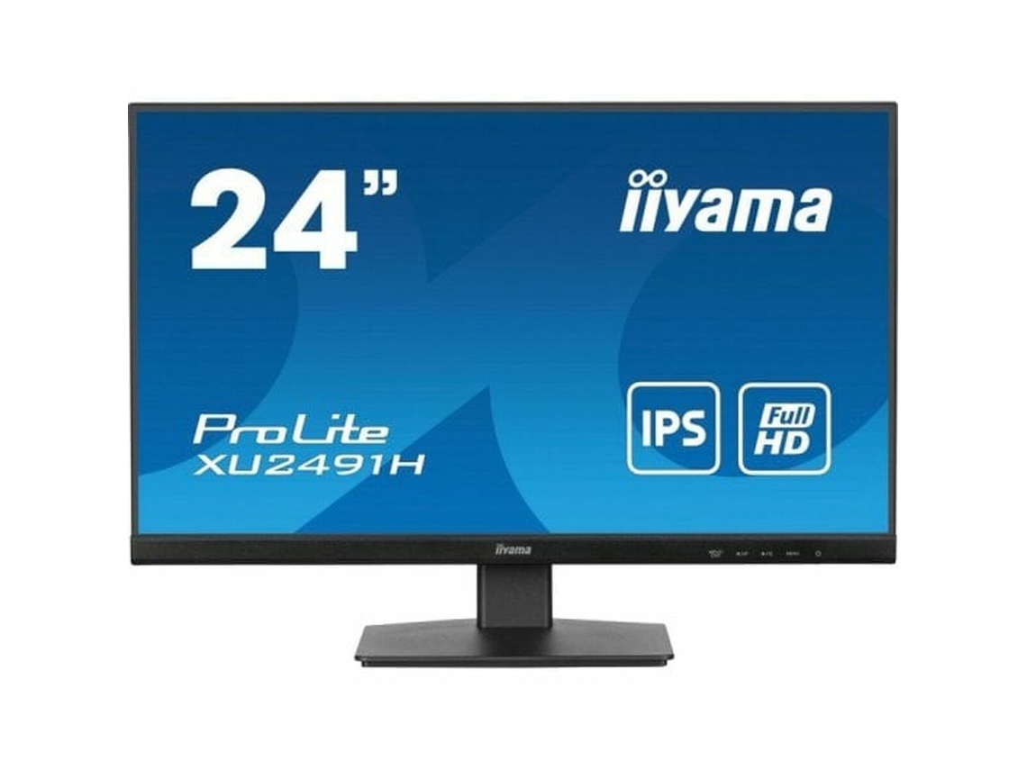 Monitor IIYAMA XU2491H-B1 (Negro - Full HD - IPS - 24" - Enchufe EU - 0,5 ms)