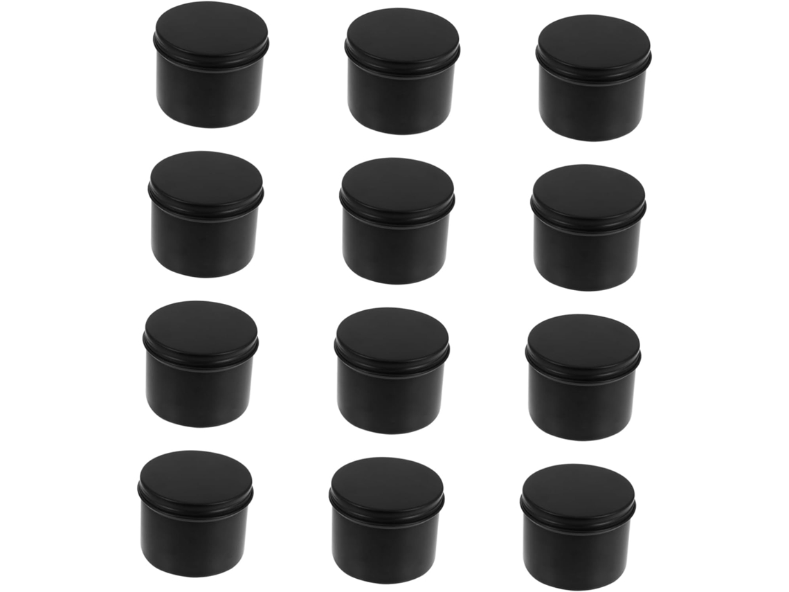 Juego De 12 Tarros De Aluminio Para Crema, Recargables, A Prueba De Fugas, Para El Hogar Y Los Viajes.