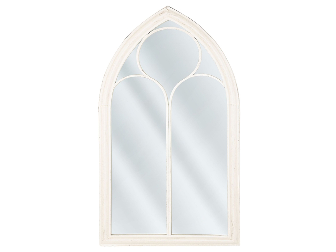 Espejo BELIANI Trelly de Metal Blanco 62x5x113
