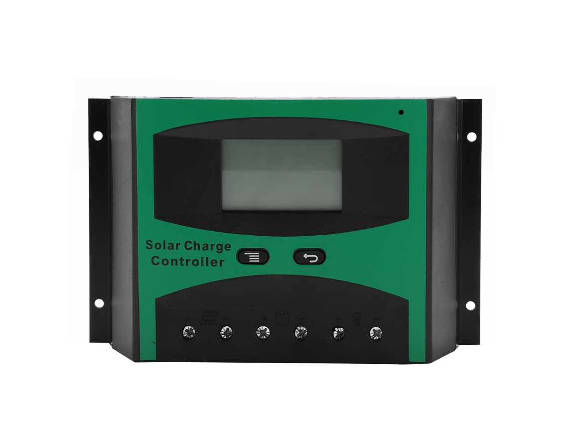 Controlador de carga solar 2026dz-50a de 48 V con pantalla LCD, regulador solar automático para uso doméstico.