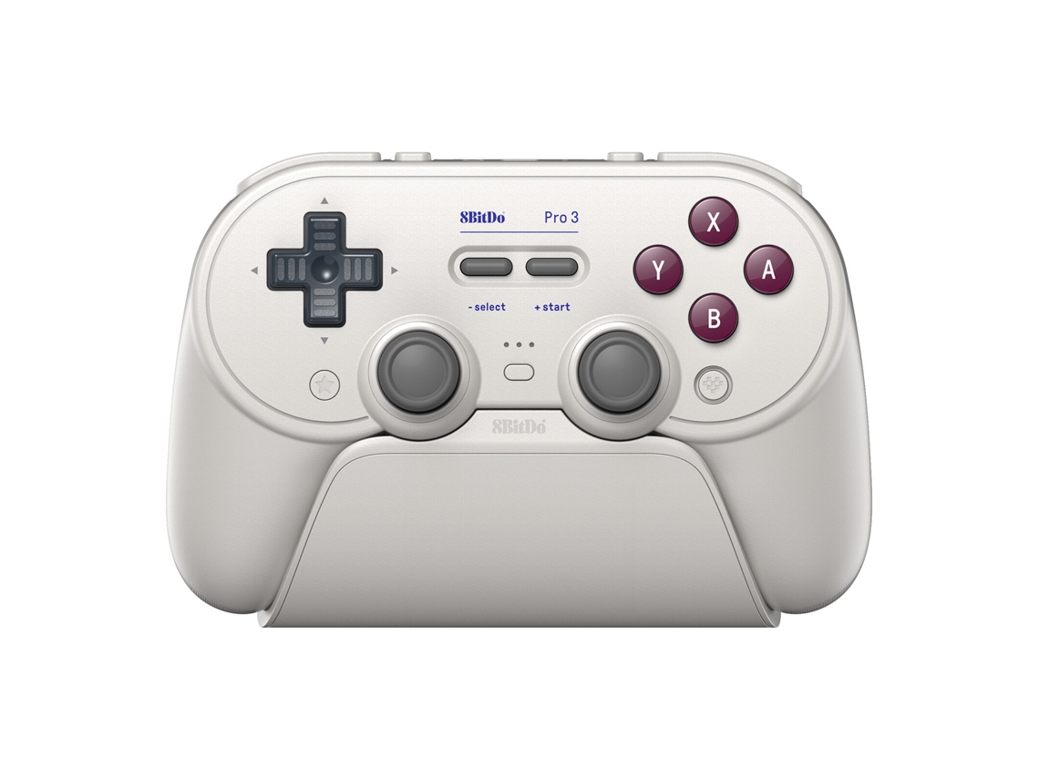 G Classic Edition-8bitdo Pro 3 Controlador De Juegos Trimodal Con Base De Carga, Gatillos De Efecto Hall Y Joystick Tmr
