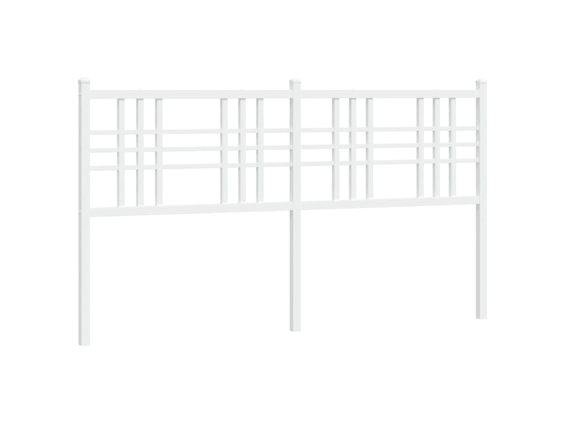 Cabecero de repuesto 160 cm Metal Blanco MAISON EXCLUSIVE