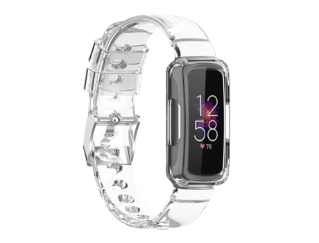 Correa de reloj inteligente para Fitbit Inspire 3 TPU integrada (transparente)